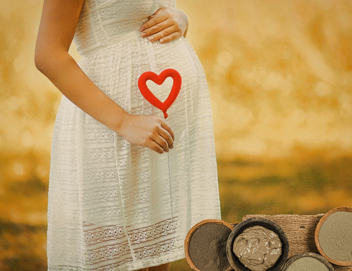 Cómo la arcilla ayuda en el embarazo